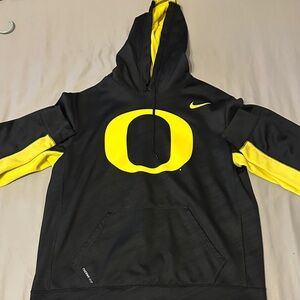 Nike Therma-Fit Black and Yellow Hoodie